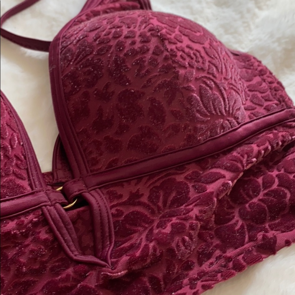 Maroon Bralette from Pink by Victoria’s Secret